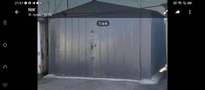 Здам гараж мет.біля парку Миру в гар.кооп.Хорольський - фото 1