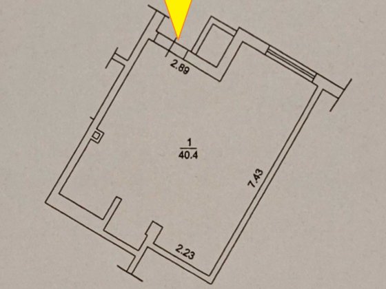 оренда приміщення 40.4кв.м. з ремонтом ЖК Paradise Avenue Крюківщина