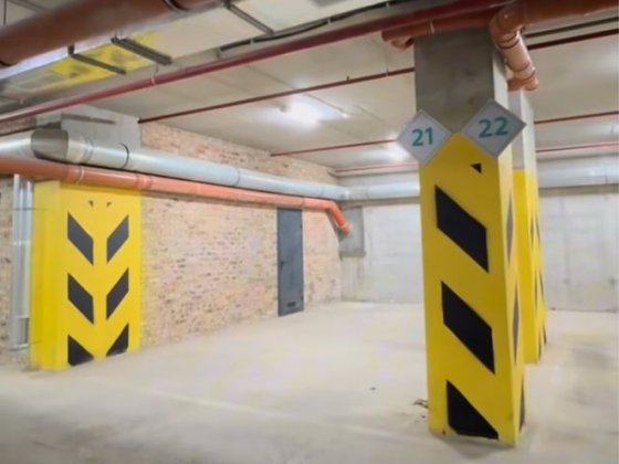 Підземний піркінг в ЖК KyivSky