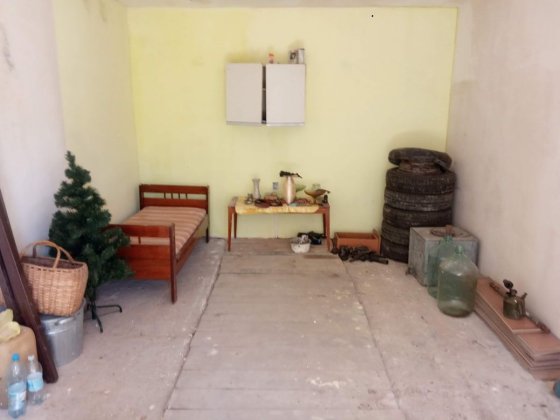 Гараж  цегляний.