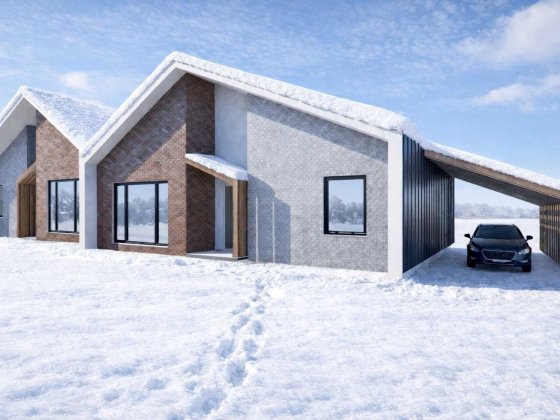 Дуплекс з газом за 55 000$. Площа 100м². Можлива розстрочка до 2 років Гостомель