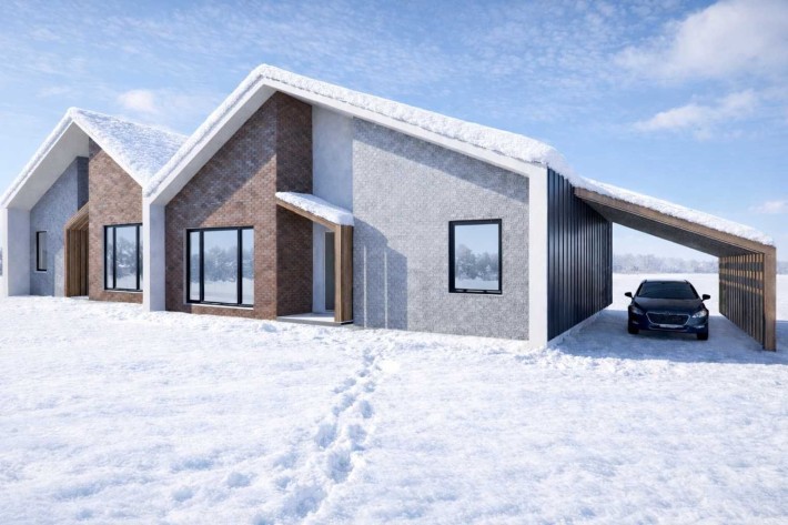 Дуплекс з газом за 55 000$. Площа 100м². Можлива розстрочка до 2 років - фото 1