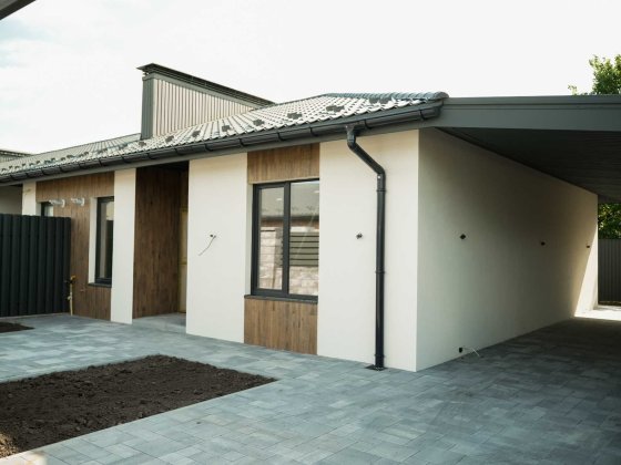 Кутовий таунхаус 63 м² котел, розведена вода+каналізація, газ, стяжка Гостомель