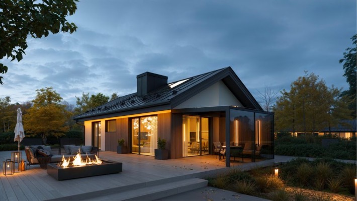 Домик 78 м2 в соснах, новострой. - фото 1