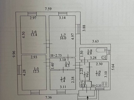 Продається в центрі міста будинок Фастів