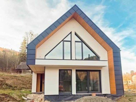 Двоповерховий будинок 163 м² під чистову обробку,Лісові Гринівці Хмельницкий