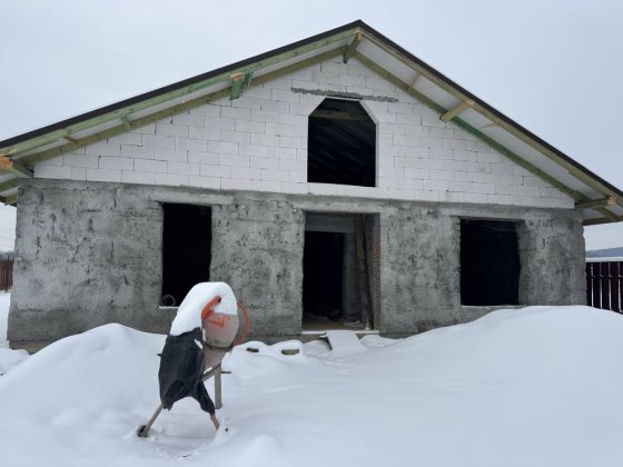 Продам недобудований будинок  170 квадратів+ тераса 60 квадратів Невицкое