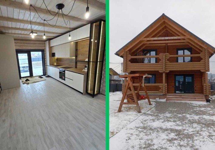 7 соток - будинок карпати, будинок в микуличині - фото 1