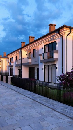 Котеджне містечко ''Нові Вовчинці '' Дуплекс з ділянкою 3 сотих землі. - фото 1