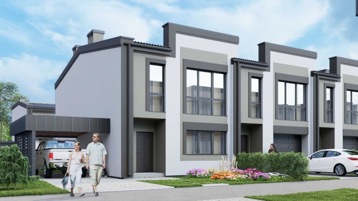 Продаж Таунхаус кутовий 130 м2, велика ділянка 3.5 с. Угорники. Кредит - фото 1