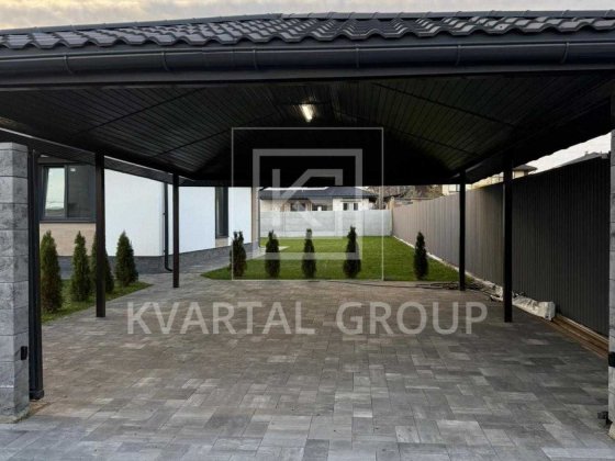 Пропонується до продажу сучасний одноповерховий будинок площею 140 м2 Ворзель