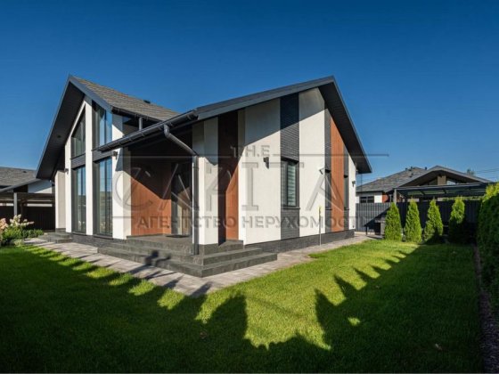 Продаж нового будинку в закритому КМ, Газ, підвал, Коюківщина, Гатне Крюківщина