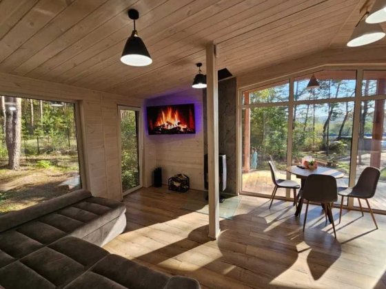 Будинок модульний каркасний з ремонтом 56.8м2 Чабаны