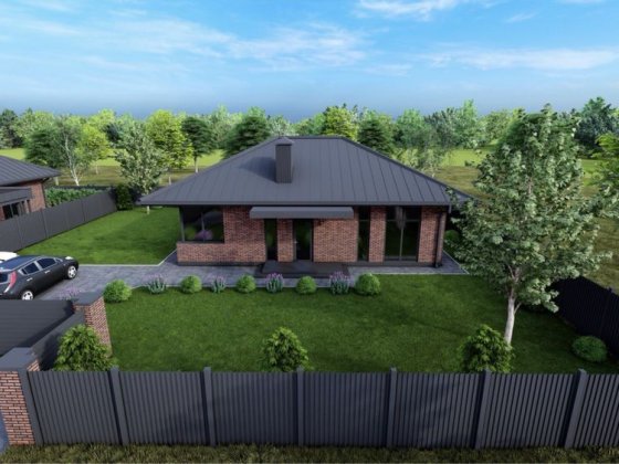 Будинок Ворзель з критою терасою Ворзель