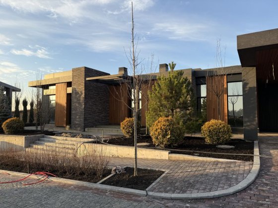 Одноповерховий будинок  194 м2‼️ КМ 9 елементів Лесники