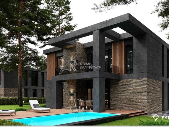 Продаж Будинок 5 кім. 293м2 Лісники КМ 9 Елементів Газ Паркінг Басейн Лесники