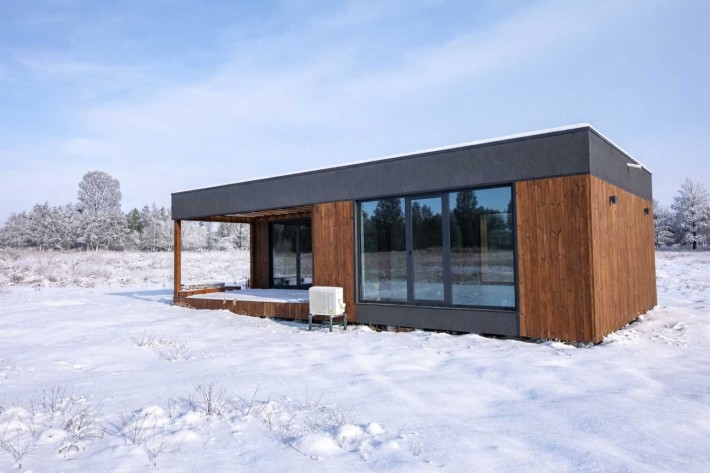 Будинок біля лісу з панорамними вікнами | закрита територія | тиша - фото 1