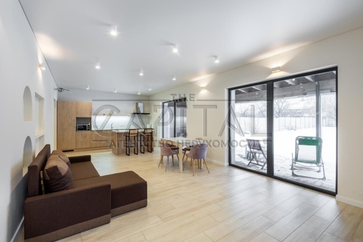 Продаж одноповерхового будинку з ремонтом, Глеваха, 157м2, 22 сотки - фото 1