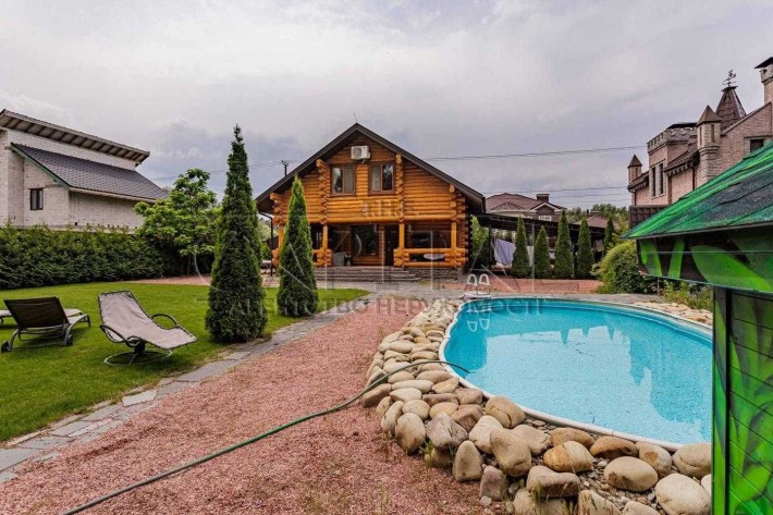 Купить Дом в Новосёлках Вышгородский р-н/ Бассейн / Баня - фото 1