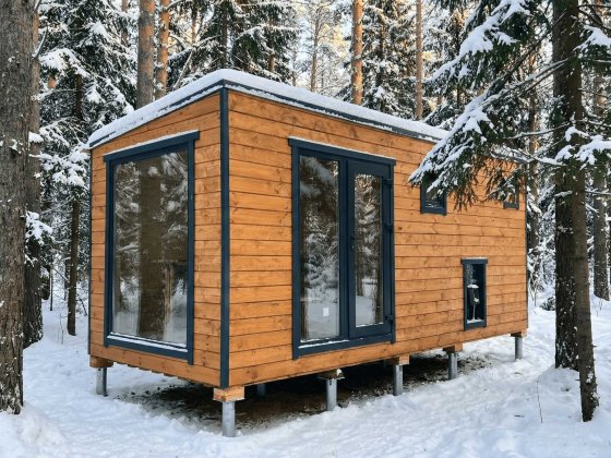 Модлульна баня із кімнатою відпочинку ФІнляндія 21 Славське