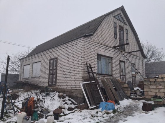 Будинок 9×11, цегляний. Шпола