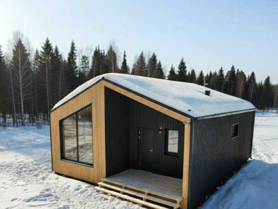 Модульний будинок , каркасне будівництво  , будинок під ключ Бровари