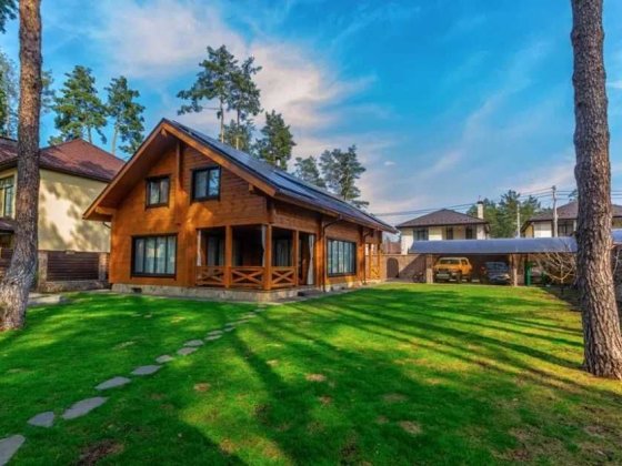 ЭКО-ДОМ с Ремонтом на 10 сотках 208 м2 в Лесной Бучи! Буча