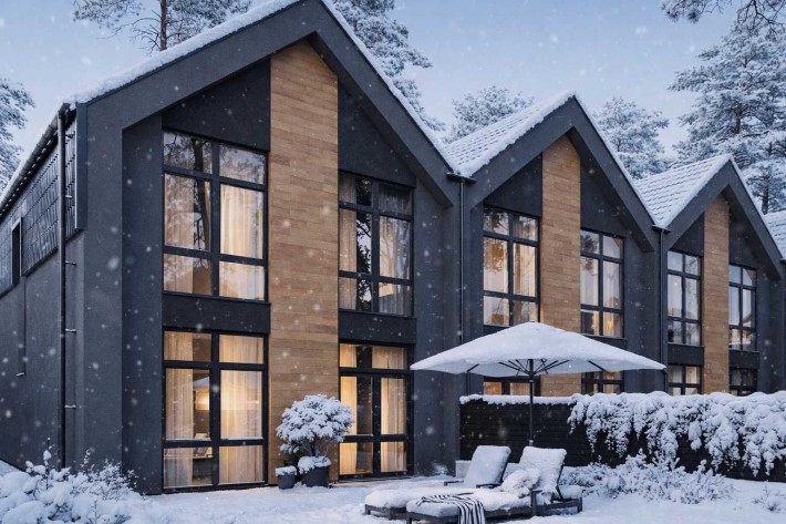 Таунхаус 100 м² з газом під розтермінування в гарній локації - фото 1