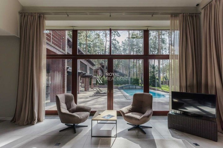 Продаж сучасного стильного будинку у Лісовій Бучі 500 м² басейн ліс - фото 1