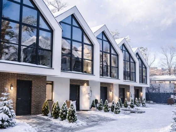 Преміальний таунхаус у центрі міста | Закрита територія | 124,82 м² Буча