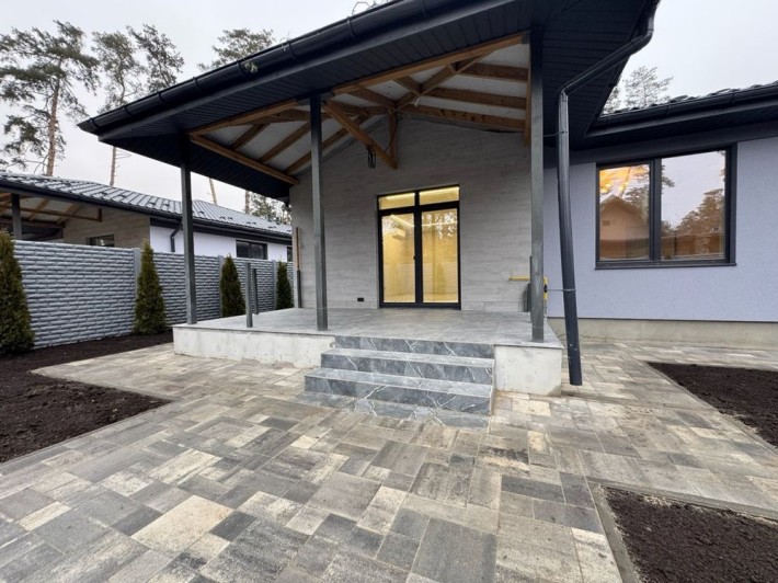 Одноповерховий будинок Лісова Буча.Газ.120м2 - фото 1