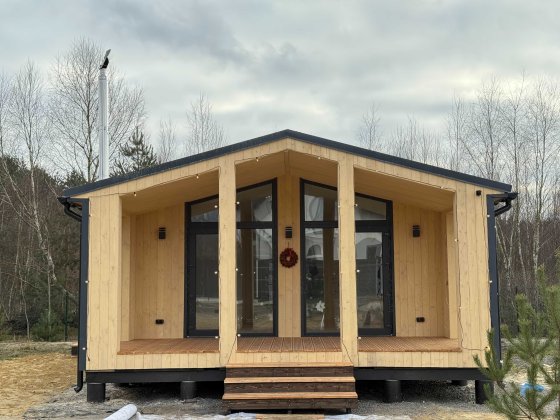 Модульний будинок 57 м² + Тераса 23 м². Під ключ Ужгород