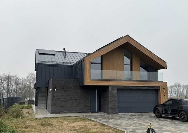 Сучасний будинок 220 м² під чистову обробку - фото 1