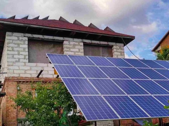 Будинок сонячні панелі пров Гомельський Сирець Білицька  Мостицька DI Киев