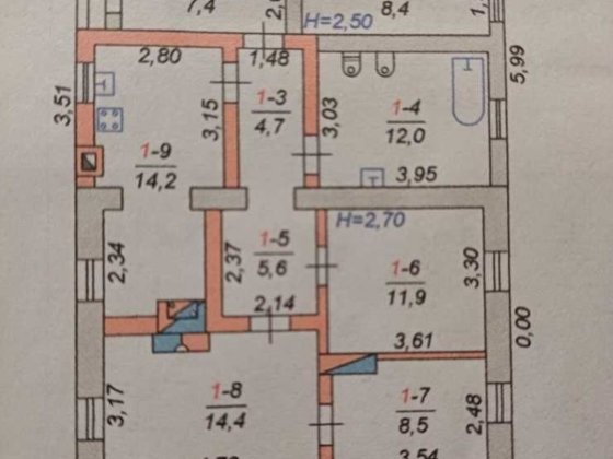 Окремий будинок 87 кв.м з приватизованою ділянкою Житомир