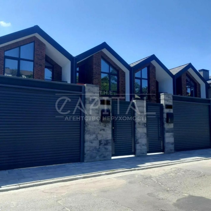 Сучасний просторий таунхаус 101м2 під чистову  комунікації Голосієво - фото 1