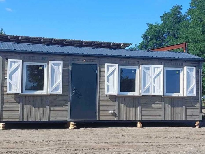 Модульний/Дерев'яний будиночок голландського типу - фото 1