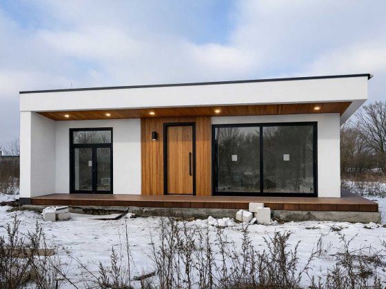 Мінімалістичний будинок 100 кв.м.