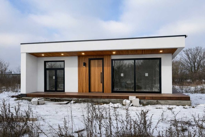 Мінімалістичний будинок 100 кв.м. - фото 1