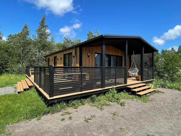 Сучасний модульний будинок 54 м2 - фото 1