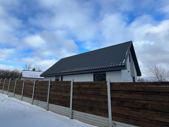 Новый 2-эт дом газ возле леса Сертификат Харків