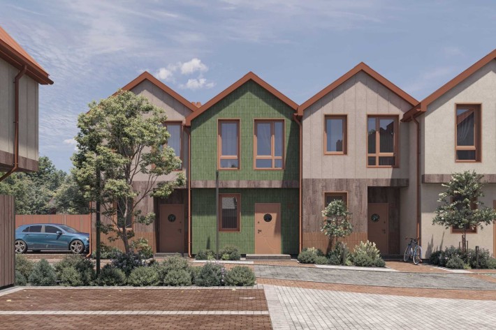 Таунхаус 2 кімнати 66 м2. Біля озера. 7 хв Київ - фото 1