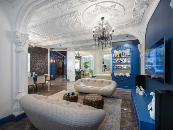 Без% Трикімнатна квартира 115m2 PREMIUM - класу ЖК Бульвар фонтанів Киев