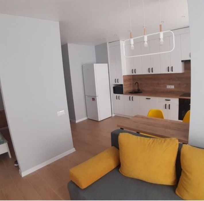 Здам 1 кім.кв в новобудові з меблями та побутовою технікою. Вільна !!; - фото 1