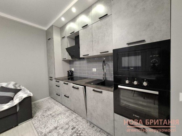 Оренда 1к квартира 43м2 з балконом, будинок Оксфорд ЖК Нова Англія - фото 1