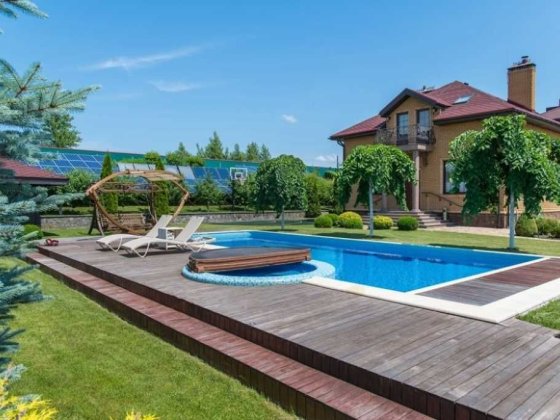 Без % Оренда будинку 150 метрів, Київ, Троєщина, басейн, ландшафт Київ