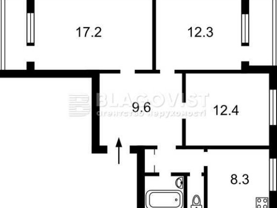 3 кім.квартира Оболонський р-он, Мінський масив,Панча Петра, 5 Київ