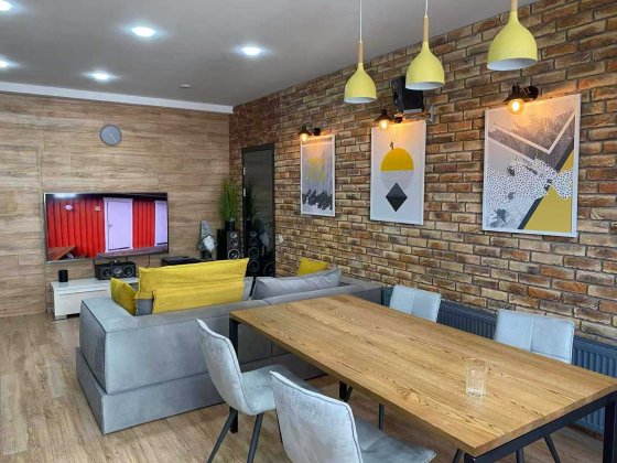 3-к Новая Англия дизайнерский ремонт Киев