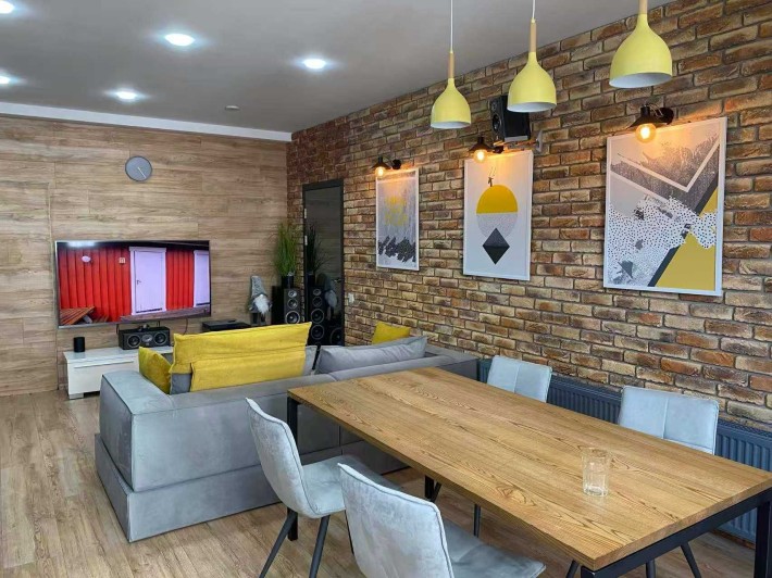 3-к Новая Англия дизайнерский ремонт - фото 1