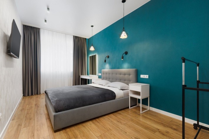 КЛАССНАЯ СТИЛЬНАЯ 3-комнатная квартира в 51 Жемчужине! - фото 1